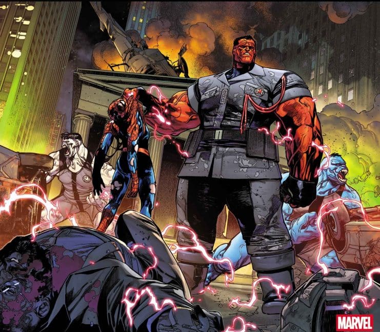 Red Hulk logra lo impensable y pone de rodillas al gran villano de Marvel