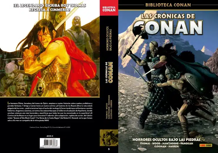Reseña de Biblioteca Conan. Las crónicas de Conan 5 – Horrores bajo las piedras 4 conan