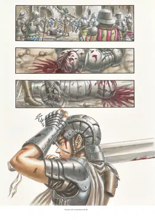 Reseña de El arte de Berserk 3 fantasía oscura, Kentaro Miura, Panini Cómics