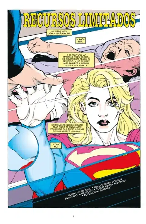 Reseña de DC Finest. Supergirl. Cuerpo y alma 2 DC, DC Comics, Gary Frank, Panini Cómics, Peter David
