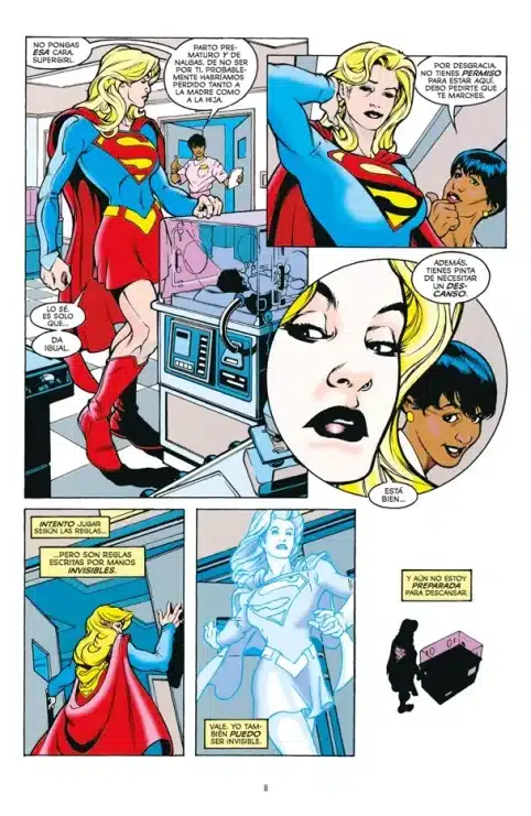 Reseña de DC Finest. Supergirl. Cuerpo y alma 3 DC, DC Comics, Gary Frank, Panini Cómics, Peter David