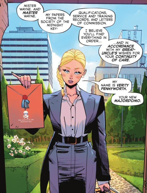 Batman ya tiene nueva mayordoma y su apellido lo cambia todo en DC