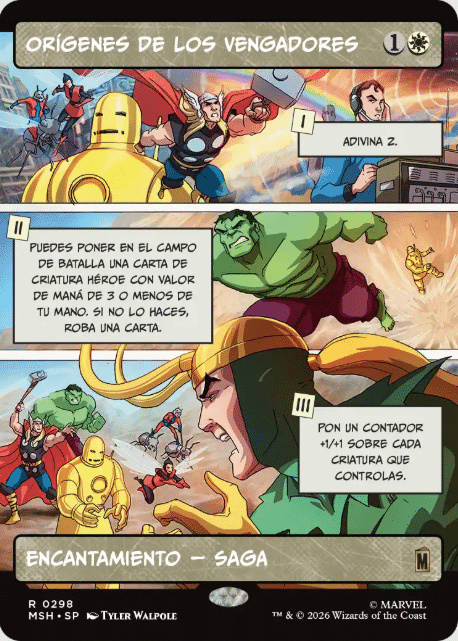 Marvel, Marvel MTG, Marvel súper héroes