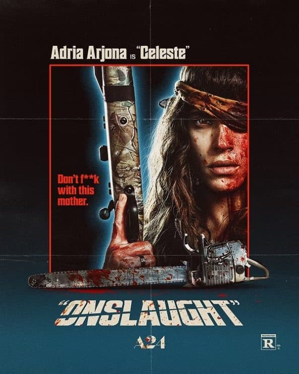 Onslaught desata toda su violencia con A24 presentando un nuevo avance del próximo estreno de Adam Wingard