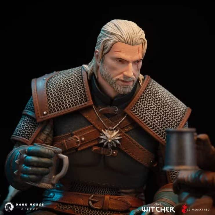 The Witcher reúne de nuevo a Geralt y Ciri en una espectacular estatua limitada a 500 unidades