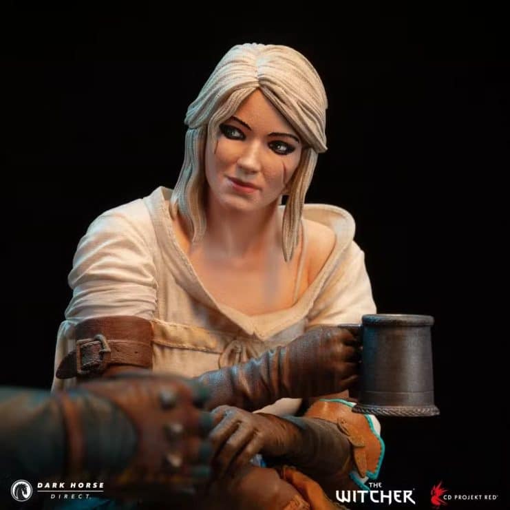 The Witcher reúne de nuevo a Geralt y Ciri en una espectacular estatua limitada a 500 unidades