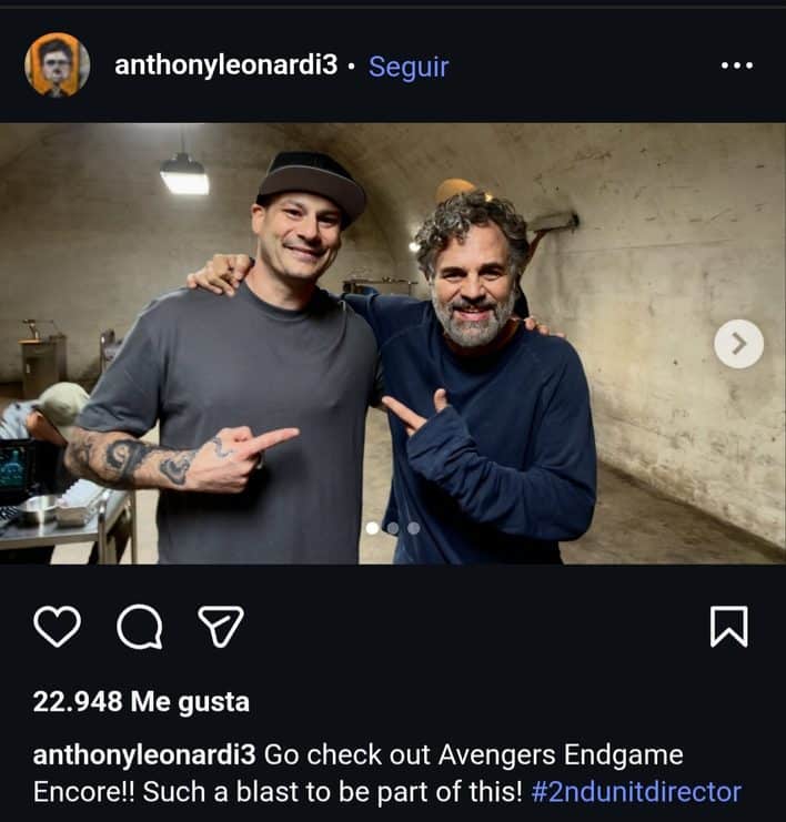 Una nueva imagen de Vengadores Endgame: Encore adelanta el regreso de Bruce Banner