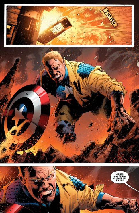 Reseña de Marvel Deluxe. Rogers / Wilson: Capitán América 3