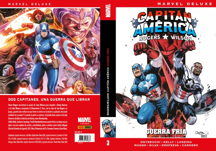 Reseña de Marvel Deluxe. Rogers / Wilson: Capitán América 3
