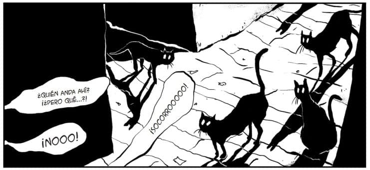 Reseña de La noche de los gatos