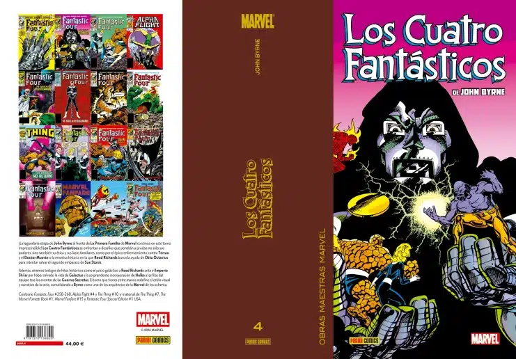 Reseña de Obras Maestras Marvel - Los 4 Fantásticos de John Byrne 4