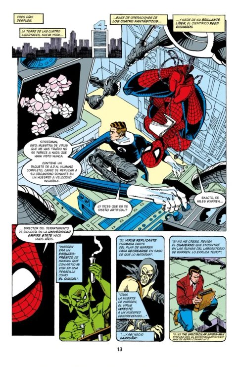 Reseña de Marvel Héroes. El Espectacular Spiderman de Gerry Conway 3