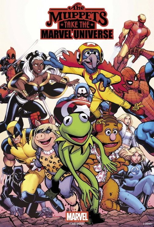 Los Teleñecos invaden Marvel y los superhéroes se enfrentan al crossover más disparatado