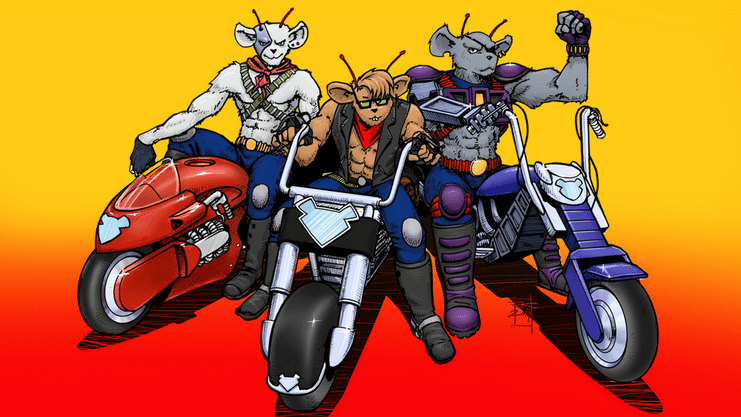 Juez Dredd se enfrentará a unos inesperados héroes de los 90 en un crossover que nadie vio venir