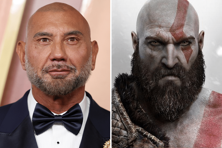 Dave Bautista empieza a transformarse en Kratos y su entrenamiento tranquiliza a los fans de God of War