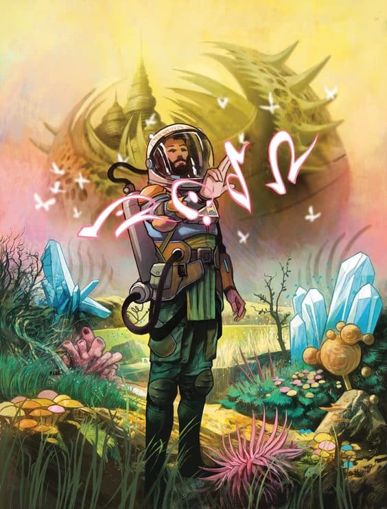 Jonathan Hickman convierte Three Worlds / Three Moons en su universo de ciencia ficción más ambicioso