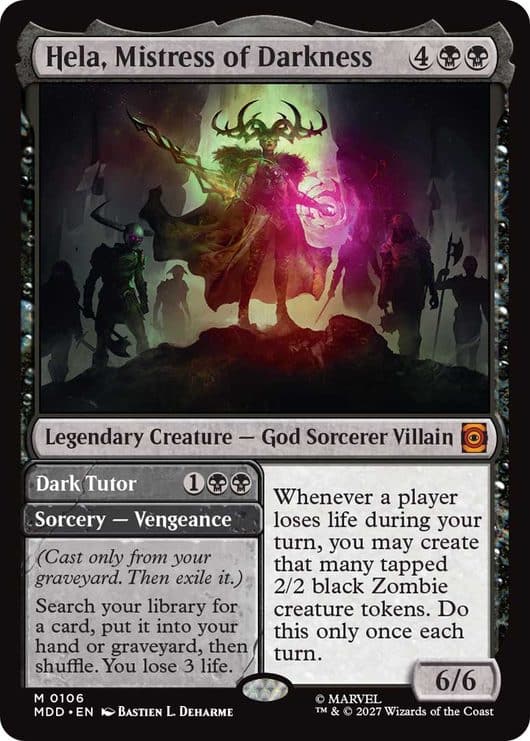 Marvel: Destino del Darkhold llegará a Magic: The Gathering en Abril de 2027 con artes únicos