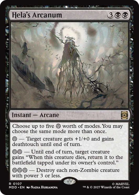 Marvel: Destino del Darkhold llegará a Magic: The Gathering en Abril de 2027 con artes únicos