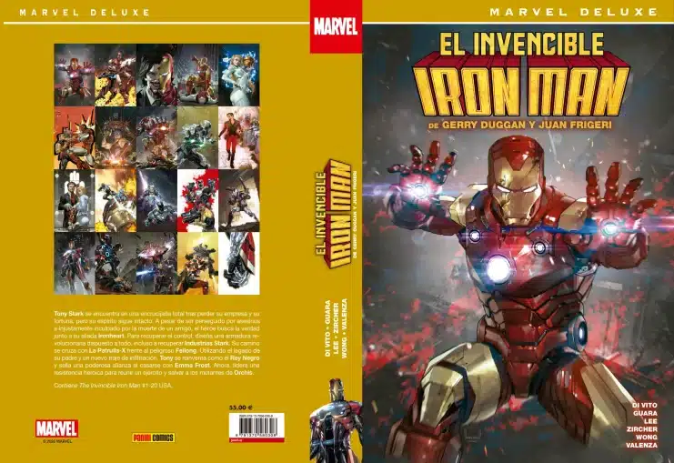 Reseña de Marvel Deluxe - El invencible Iron Man de Gerry Duggan y Juan Frigeri