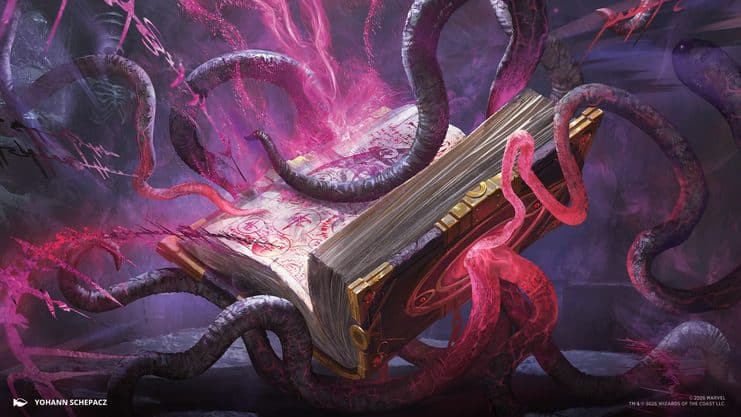 Marvel: Destino del Darkhold llegará a Magic: The Gathering en Abril de 2027 con artes únicos