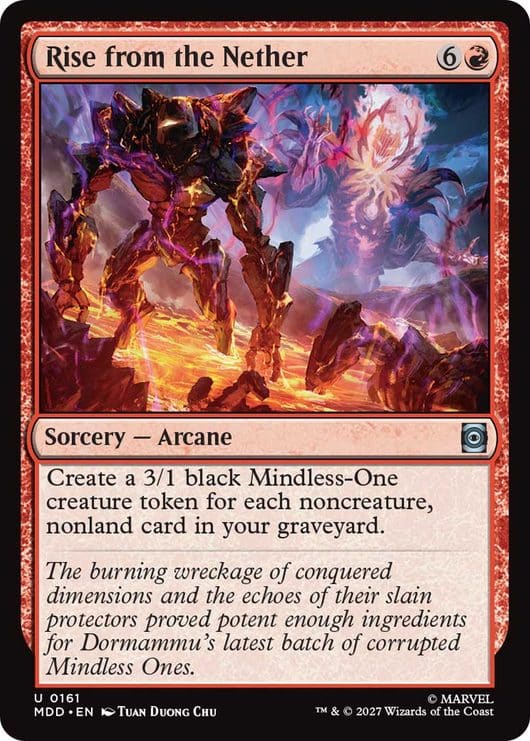 Marvel: Destino del Darkhold llegará a Magic: The Gathering en Abril de 2027 con artes únicos