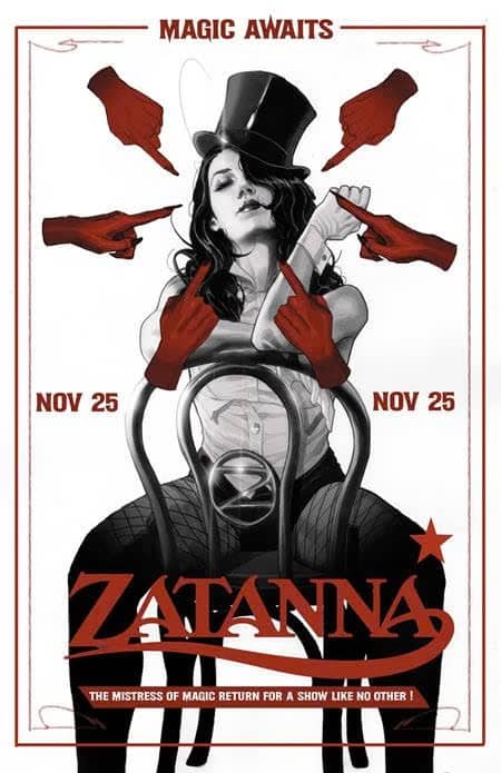 DC quiere convertir a Zatanna en su nueva gran estrella de la magia y ya tiene un ambicioso plan